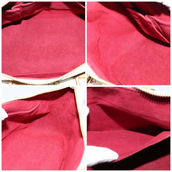 LOUIS VUITTON Monogram Multicolor Rita Hand Bag 2way White M40125 LV Auth 132529 - Picture 15 of 16